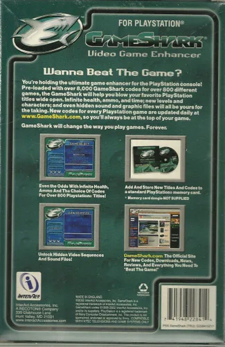 Vista 2 de GameShark Video Game Enhancer Playstation