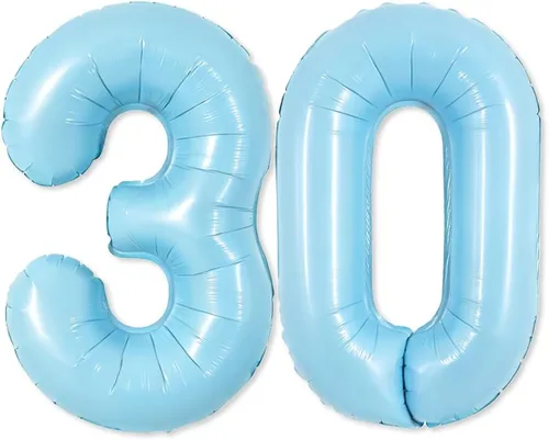 Vista 155 de TONIFUL Globo de aluminio negro de 40 pulgadas con el número 0, decoraciones de cumpleaños negro (Bk-black)