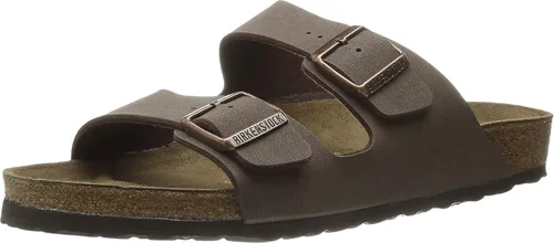 Vista 45 de Birkenstock Sandalias unisex Arizona con plantilla suave para adultos Lima activa