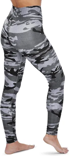 Vista 78 de Zubaz NFL Mallas para mujer de longitud completa de cintura alta básica 1.0