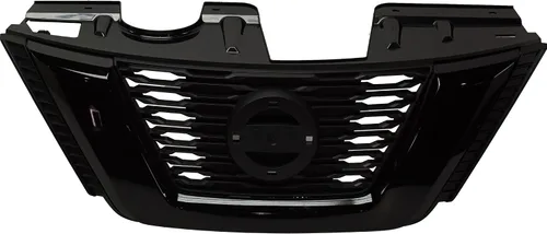 Vista 64 de Garage-Pro Conjunto de Parrilla Frontal para Nissan Frontier 1998-2000, Cáscara Cromada, Inserción Negra, Accesorios Nissan Frontier, NI1200183