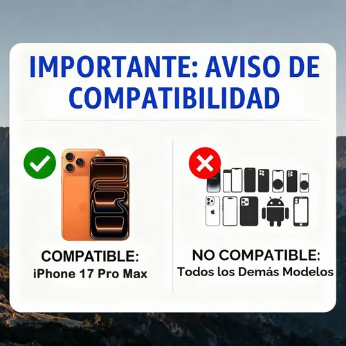 Vista 2 de Funda protectora para iPhone 17 Pro Max, tres capas, resistente, a prueba de golpes, a prueba de caídas, con armadura de goma de cuerpo completo