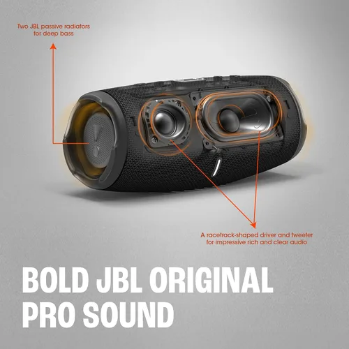 Vista 3 de JBL Charge 5 (Negro) + Paquete con estuche protector de carcasa dura divvi! (Negro)