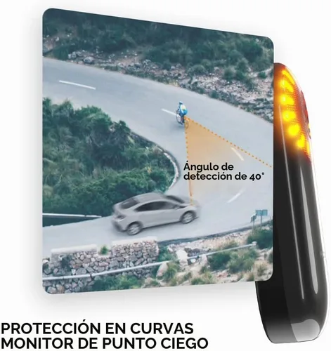 Vista 4 de Magene Luz trasera de radar para bicicleta L508, luz trasera inteligente de radar compatible con algunas computadoras y relojes de bicicleta