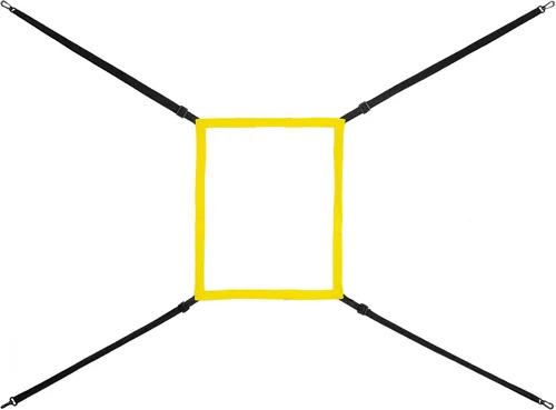 Vista 11 de Zona de ataque ajustable para red de béisbol, práctica de lanzar y golpear con precisión, para redes de 6 x 6, 7 x 7 o 8 x 8 pies Practice