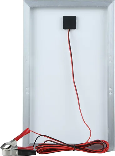 Vista 4 de Lixada - Panel solar, 30 W, kit de panel solar portátil, IP65 impermeable con clip de cocodrilo, panel solar de células solares para el hogar