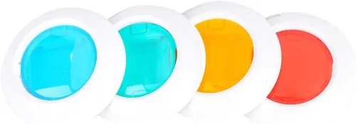 Vista 9 de Juego de filtros de flash de cámara instantánea de 4 colores para mini 7S/8/8+/9 (puro)