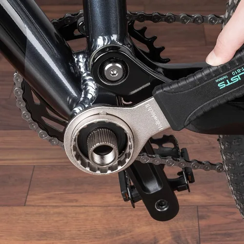 Vista 4 de Herramienta de extracción de soporte inferior - Herramienta de soporte inferior de bicicleta 4 en 1 Removedor de BB compatible con Shimano