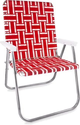 Vista 12 de Lawn Chair USA - Sillas de exterior para campamento, deportes y playa Lawn Chair USA - Sillas fabricadas con marcos de aluminio ligeros y cinchas