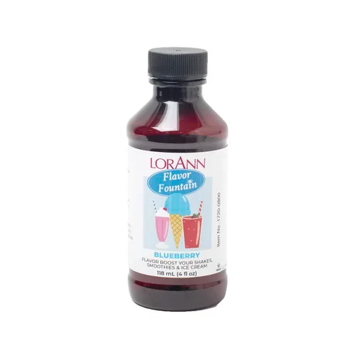 Vista 4 de LorAnn Fuente de sabor a plátano, botella de 4 onzas