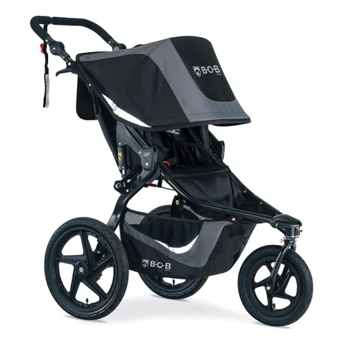Vista 9 de BOB Gear Revolution Flex 3.0 - Cochecito para correr, color negro grafito Versatile Jogger Stroller; All Terrain Stroller With Mountain-Bike