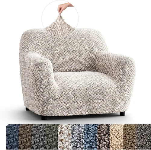 Vista 49 de PAULATO BY GA.I.CO. Funda para silla – Funda elástica para sillón – Funda de sillón para mascotas y niños – Fundas suaves para silla – Protector