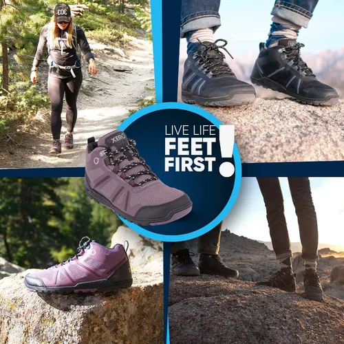 Vista 8 de Xero Shoes DayLite - Botas de senderismo para mujer, ligeras, para senderismo, uso diario
