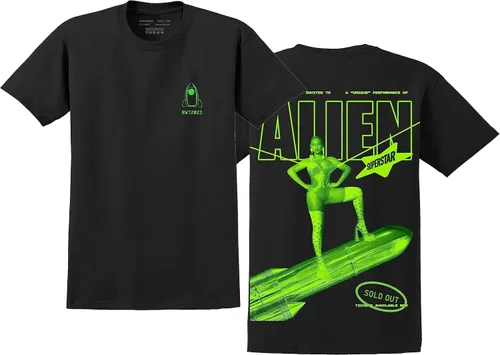 Vista 3 de Beyoncé Camiseta oficial de Renaissance World Tour Merch Alien Superstar