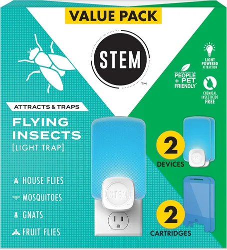 Vista 13 de STEM Cartuchos de repuesto para trampa de luz para insectos voladores, sin