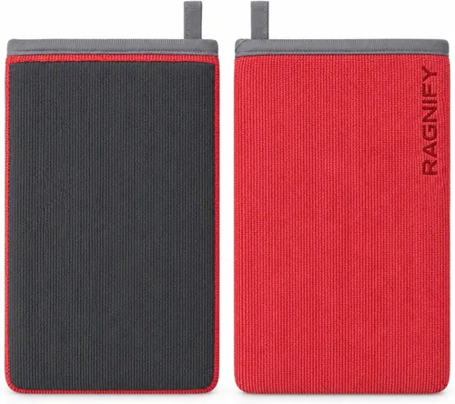 Vista 11 de Ragnify Paquete de 2 manoplas de arcilla para detalles automáticos de grado medio para eliminación impecable de microcontaminantes en la superficie