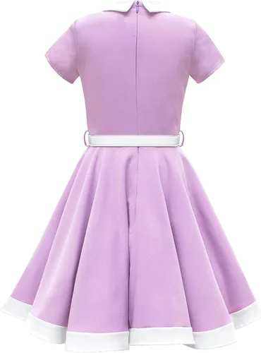 Vista 2 de BlackButterfly Vestido para niñas "Lucy" vintage Clarity 50, Negro