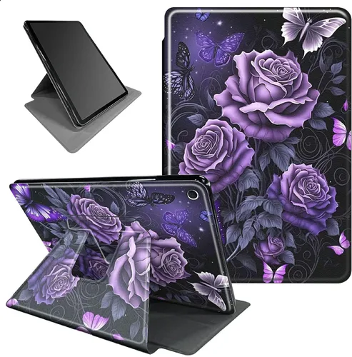 Vista 89 de Funda para iPad mini 6 para iPad mini 6ª generación 8.3 pulgadas 2021 360 grados giratorio soporte ligero protector inteligente cubierta