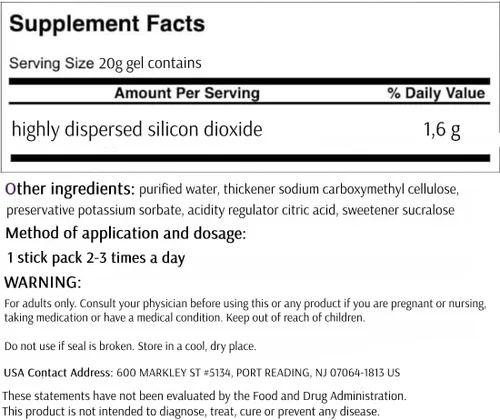 Vista 2 de Atoxil Gel 0.71 oz x 20 Barras