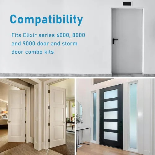 Vista 5 de PalpitateC Paquete de 3 bisagras para puerta de casa móvil compatibles con puertas exteriores Elixir Mobile Homes