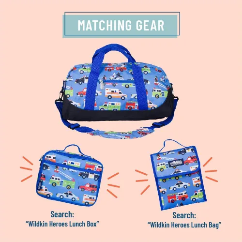 Vista 3 de Wildkin - Bolsa de viaje para niños y niñas tamaño equipaje y perfecto para la práctica después de la escuela o un fin de semana o viaje nocturno