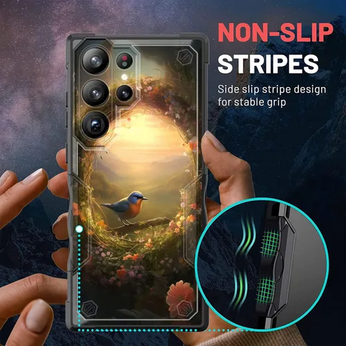 Vista 423 de Funda para Galaxy A14 5G, [Doble Capa][Protección contra Caídas de Grado Militar de 10 Pies] [Antideslizante] Funda Resistente a Prueba de Golpes
