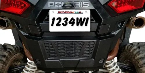 Vista 2 de Placa de matrícula ATV