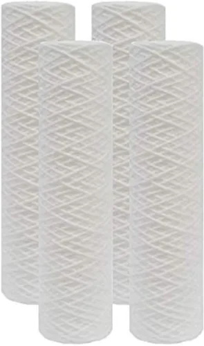 Vista 4 de IPW Industries Inc. - Paquete de 2 filtros de sedimento de cuerda de 5 micrones - Reemplazo de cartucho de filtro de agua universal para toda