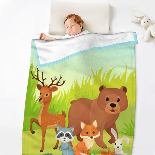 Vista 9 de Mantas personalizadas para bebé, manta personalizada para recién nacidos, infantes, niños, manta con nombre para/manta de forro polar personalizada