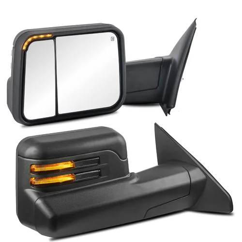 Vista 9 de MOSTPLUS Espejo calefactable eléctrico del lado izquierdo del conductor compatible con Ram 1500 2500 3500/2019-2023 Ram 1500 Classic 2009-2018