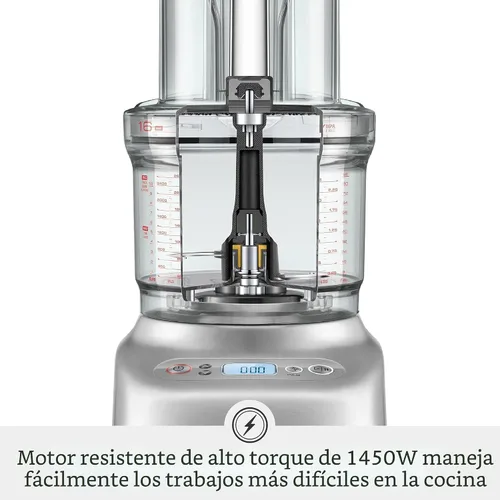 Vista 4 de Breville BFP810 Sous Chef Procesador de alimentos de 16 tazas, trufa negra