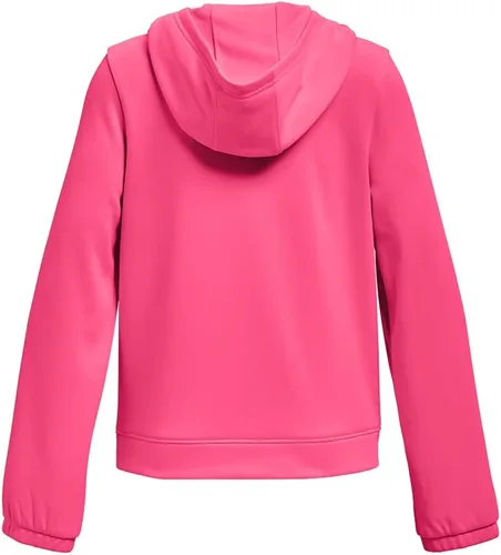 Vista 2 de Under Armour Girls Fleece Full-Zip T-Shirt