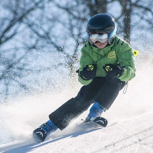 Vista 7 de OutdoorMaster - Lentes de esquí para niños, lentes de snowboard para niños, con protección UV, 100 % esférica, para niños y niñas