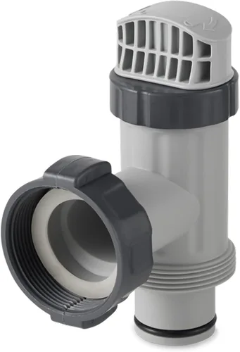 Vista 4 de Intex 26005E - Kit de piezas de chorro de agua de aire de entrada de piscina sobre el suelo con válvula de émbolo, conector de colador, boquilla
