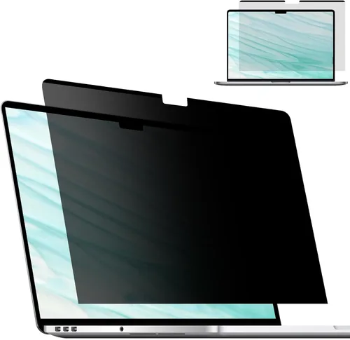 Vista 11 de Pantalla magnética de privacidad para MacBook Pro de 13 pulgadas (2016, 2017, 2018, 2019, 2020, 2021, 2022, M1, M2), pantalla de privacidad mate