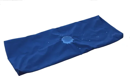 Vista 8 de Ginsimar Cojín impermeable para banco/columpio, para exteriores e interiores, cojines para muebles de patio (azul marino, 48 x 18 x 2 pulgadas)