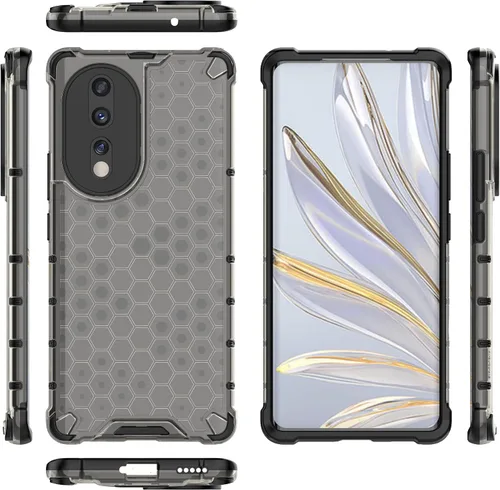 Vista 263 de Funda para Honor Magic3 5G, funda para Honor Magic3 5G Case 2 en 1 Funda para teléfono Negro