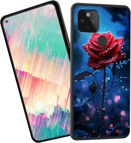 Vista 259 de Funda delgada para Google Pixel 4 XL, funda delgada de silicona de TPU suave a prueba de golpes para Google Pixel 4 XL, astronauta Galaxy