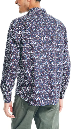 Vista 2 de Nautica Camisa estampada para hombre de forma sostenible