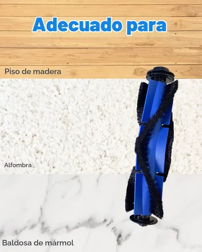 Vista 3 de BBT BAMBOOST Repuesto de cepillo de rodillo para Eufy G32, G30, 15C, G35+, G40+, G40 Hybrid+, Eufy 11S, Eufy 11S Max, Eufy RoboVac 25C, G30 Hybrid