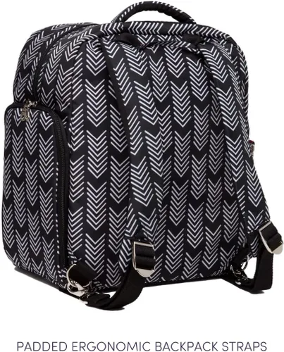Vista 3 de Bolsa Kelly con extractor de leche Sarah Wells, color blanco y negro