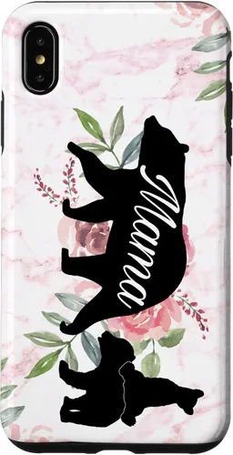Vista 11 de Mama Bear Mom Gift Phone Holder - 2 Cubs Kiddo Mom Case for iPhone 17