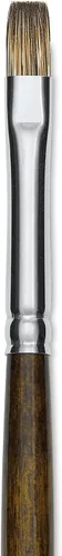 Vista 4 de Silver Brush Limited 26022 Monza Bright - Brocha para pinturas al óleo y acrílicas, tamaño 2, mango largo Long Handle, Fine Point Stiff Synthetic