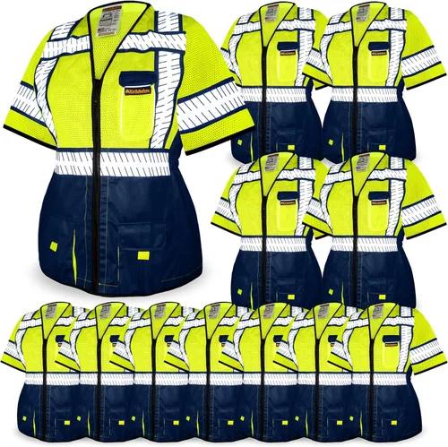 Vista 11 de KwikSafety SHERIFF & SPECIALIST Chaleco de seguridad para mujer Clase 2 ANSI OSHA