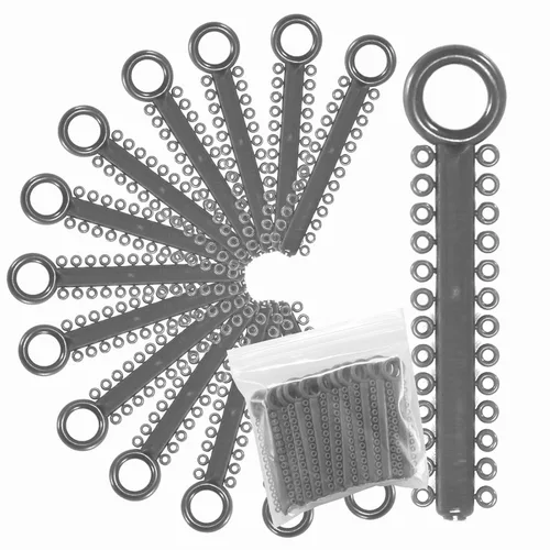 Vista 7 de 1040 Power Sticks Ligaduras Ataduras de ligadura ortodóntica O-Ties, Bandas elásticas de ligadura, Ataduras elásticas Anillos en O Bandas elásticas