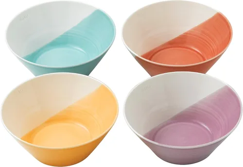 Vista 11 de Royal Doulton 1815 Juego de 4 platos llanos con patrones mixtos