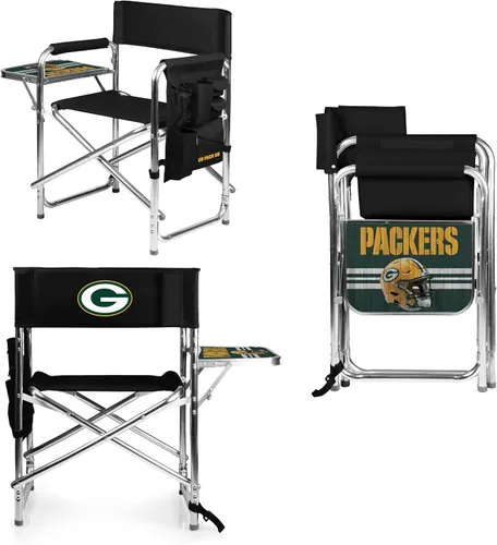 Vista 36 de Picnic TIME NFL Unisex-Adult NFL Sports Chair with Side Table, Beach Chair, Camp Chair for Adults