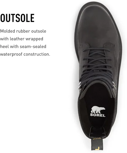 Vista 5 de Sorel Botas de encaje Hi-Line para hombre