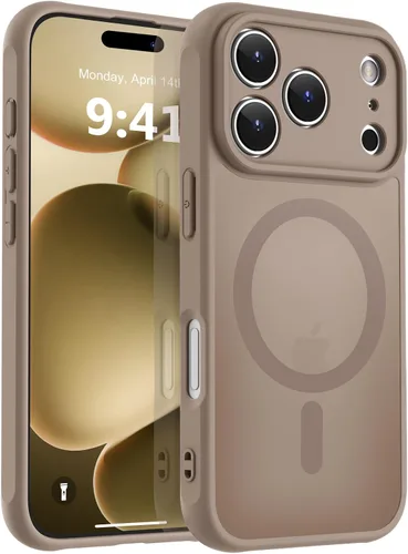 Vista 116 de MOCCA - Funda magnética resistente para iPhone XR de 6.1 pulgadas, compatible con MagSafe, funda con protección contra caídas de grado militar
