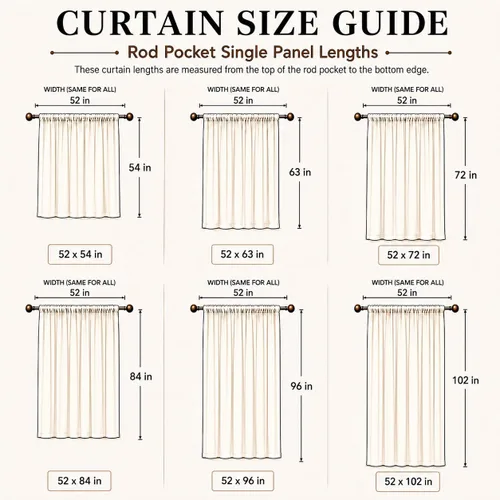 Vista 6 de Cortinas estampadas para sala de estar, artesanías populares, 54 pulgadas de largo, estilo indio, hippie, bohemio, con bolsillo para cortinero B2